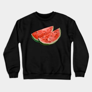 Watermelon Slice Crewneck Sweatshirt
